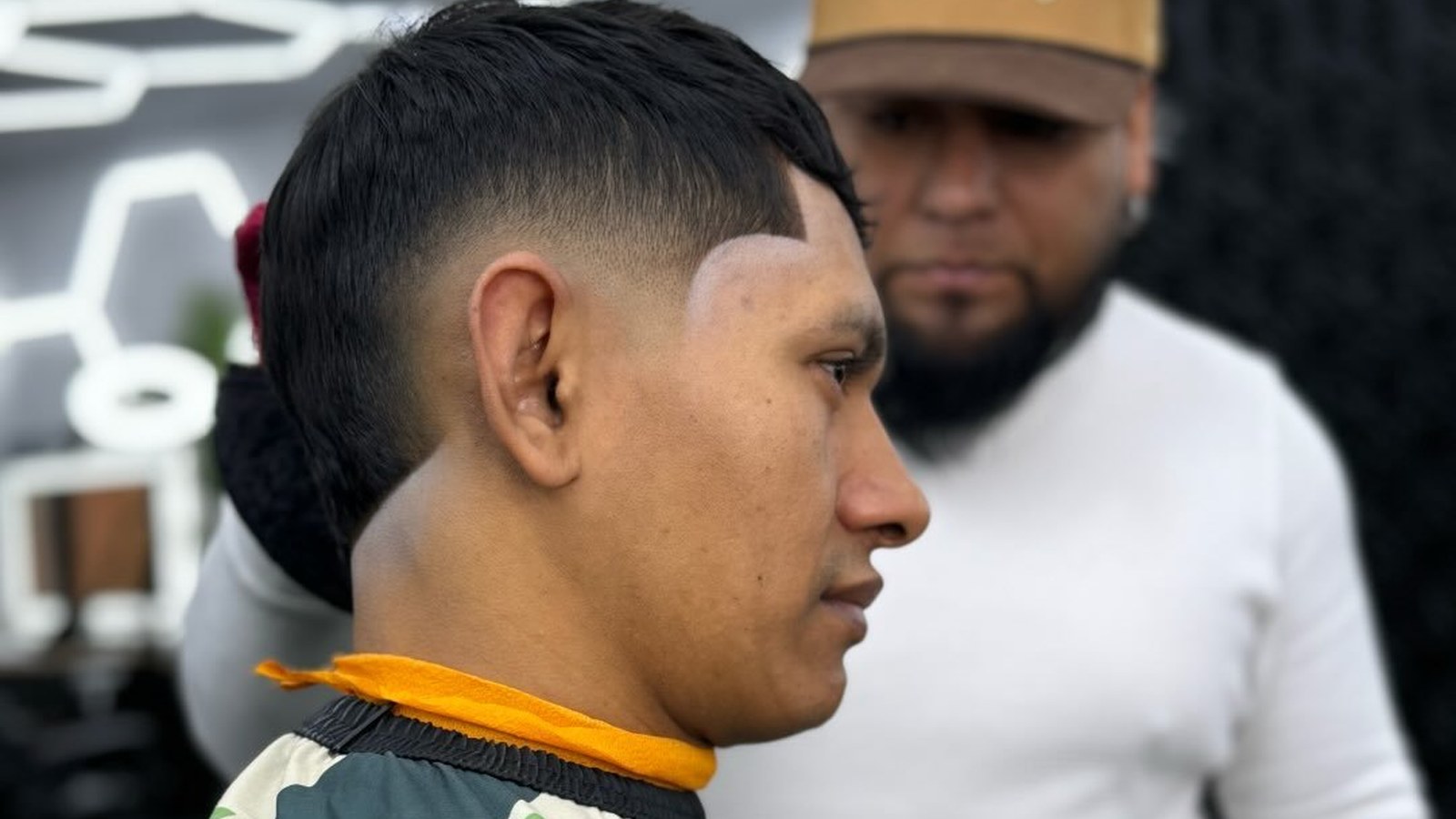 Inside AfterMath Barbershop